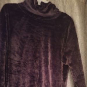 Te verde size Large brown velour